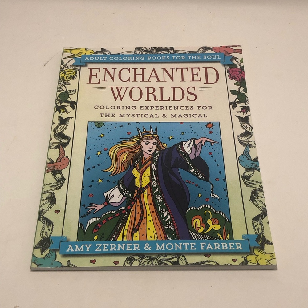 Enchanted Worlds Coloring Book - Amy Zerner & Monte Farber